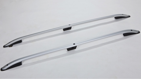 Рейлинги Сan Auto (FOCR.73.1111) Crown LWB Silver в штатные места для Ford Custom Длинная База I 2012+ от магазина ФаркопРос